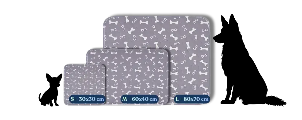 Porovnanie veľkostí S, M, L